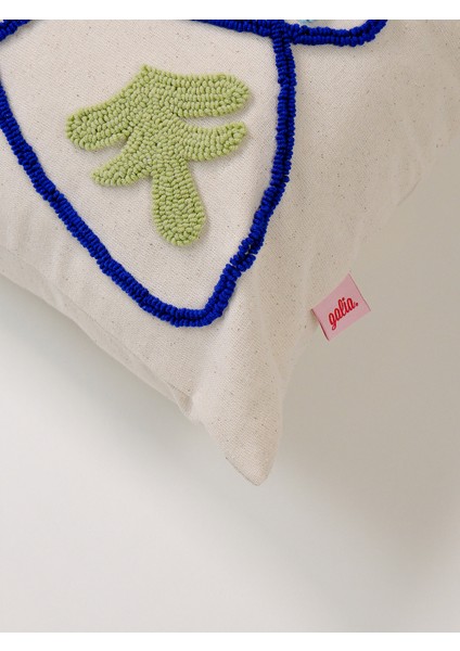 Mavi Marakeş Punch Kırlent Kılıfı - Mavi Dikdörtgen fırsatları