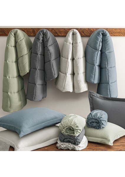 Mabel Tek Kişilik Comfort Uyku Seti - Indigo