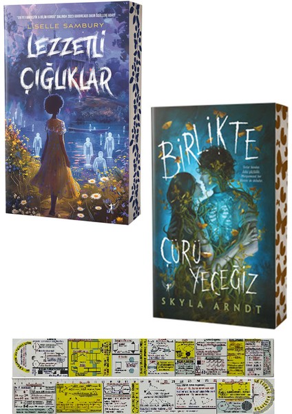 Lezzetli Çığlıklar + Birlikte Çürüyeceğiz 2 Kitap Set + Mat. Öğreten Cetvel