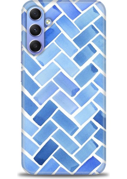 Samsung Galaxy S25 Kılıf Hd Baskılı - Mavi