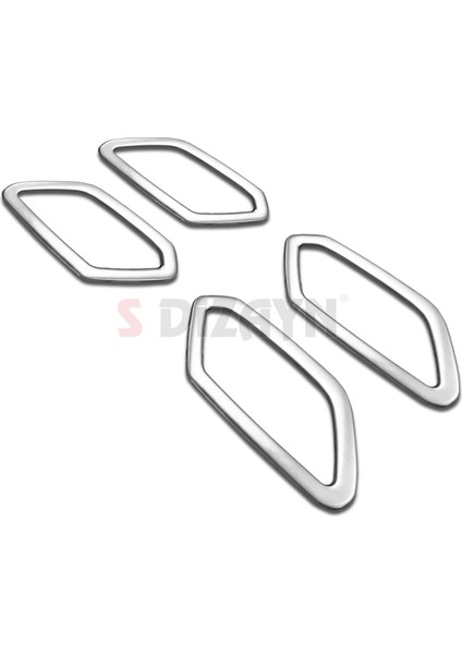 Renault Duster Krom Iç Kapı Kolu Çerçevesi 4 Prç 2024 Üzeri (Mat Krom) modelleri