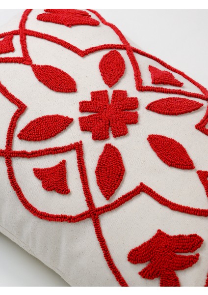 Marakeş Punch Kırlent Kılıfı - Kırmızı Dikdörtgen modelleri