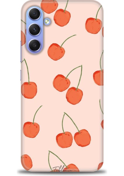 Samsung Galaxy S24 Plus Kılıf Hd Baskılı - Büyük Kirazlar