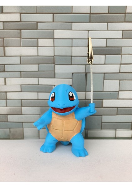 Squirtle Pokemon Fotoğraf ve Not Tutucu - Pokemon Temalı Masaüstü Aksesuarı Metal Kıskaç Notluk modelleri