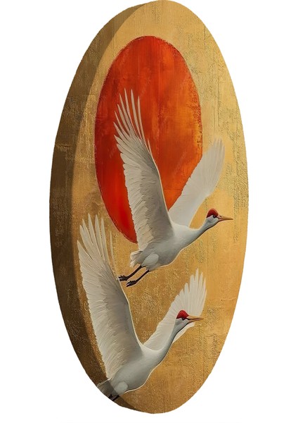 Yuvarlak Kanvas Tablo