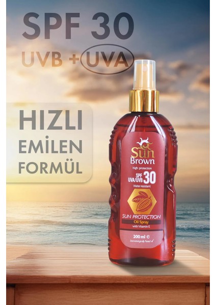 Güneş Koruyucu Güneş Yağı Spreyi SPF30 200 ml modelleri