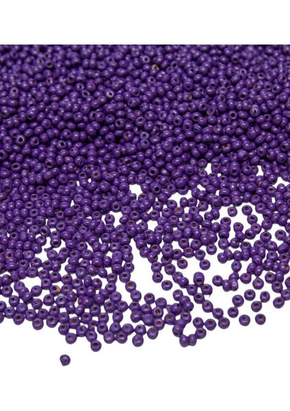 3 mm Mor Rengi Ahşap Boncuk 60 gr