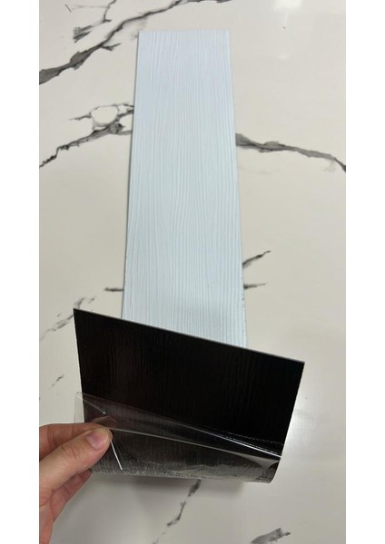 5m2 Alan Kaplar Beyaz Model Pvc Floor Yapışkanlı Sudan Etkilenmeyen Pvc Yer Döşeme Parkesi PARKE-P12
