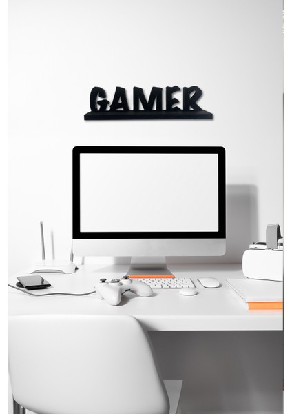 Gamer - Oyuncu Temalı Dekoratif Raf RO00006, 26 cm fırsatları