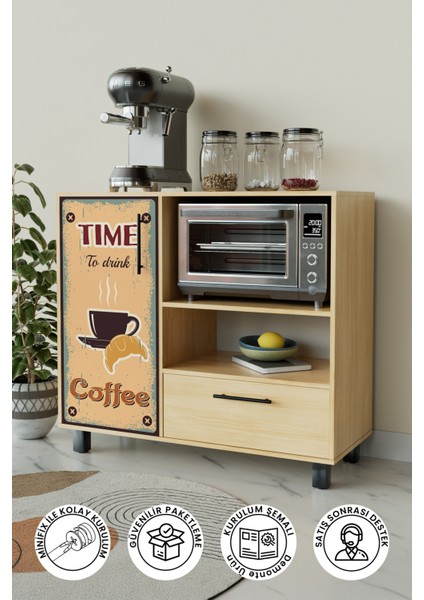 Time To Drink Design "dafni" Kahve Köşesi Mutfak Dolabı