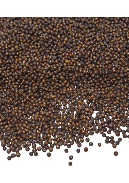 3 mm Koyu Kahve Ahşap Boncuk 50 gr