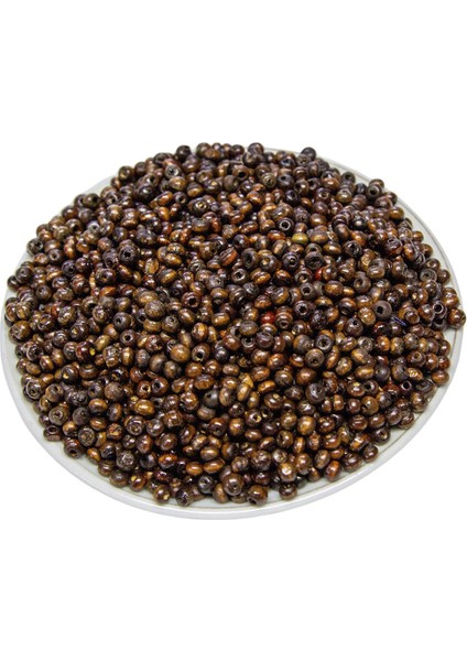 3 mm Koyu Kahve Ahşap Boncuk 50 gr fiyatları