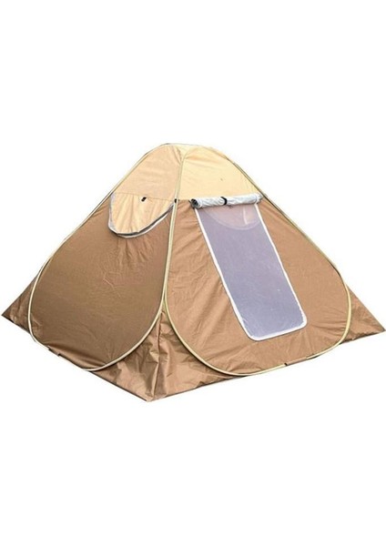 7 Kişilik Su Geçirmez Tam Otomatik Kamp Çadırı 250 x 250 x 2 Metre Boy