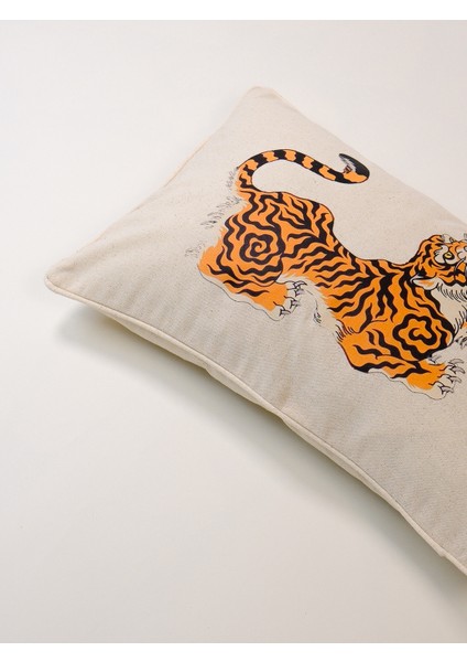 Kaplan Safari Baskı Kırlent Kılıfı fiyatları