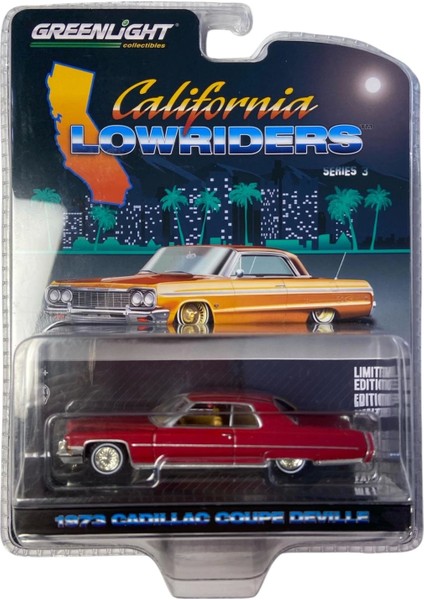 1:64 California Lowriders Series 3 1973 Cadillac Coupe Deville