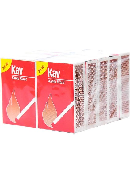 Kibrit 10 Paket (Ortalama 40 Çöp x 10 Paket)