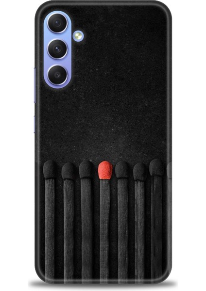 Samsung Galaxy S25 Kılıf Hd Baskılı - Kibrit Çöpleri