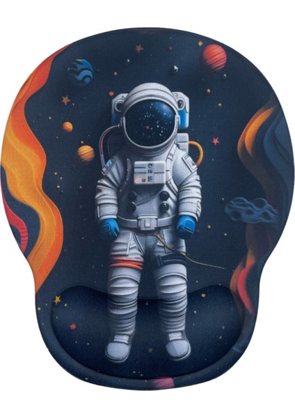 Bilek Destekli Memory Foam Kaymaz Taban Mouse Pad MSP-012 Desenli 0004