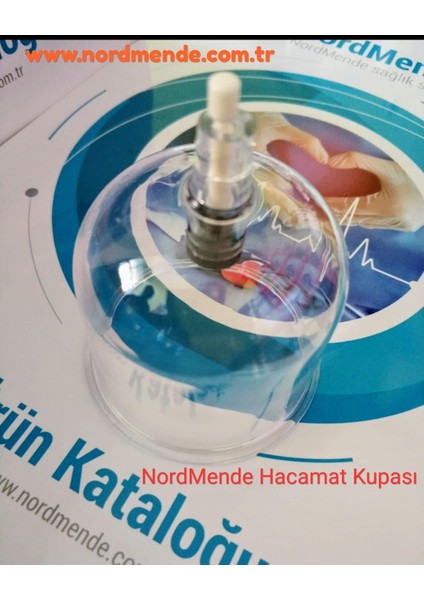 100 Adet 6 No Siyah Inci Hacamat Kupası. 1 Adet Hacamat Kalemi