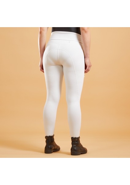 Fouganza Kadın Binici Taytı - Beyaz - 500 fiyatları
