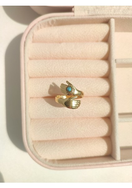 Kadın Otantik El Figürlü Fatma Ana Yüzük