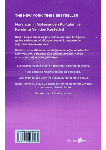 Bozuk Ayna - Narsist Bireyleri Tanımak ve Kendinizi Iyileştirmek - Ramani Durvasula
