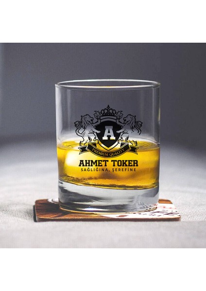 Tasarım Premium Isme Özel Renkli Viski Kadehi modelleri
