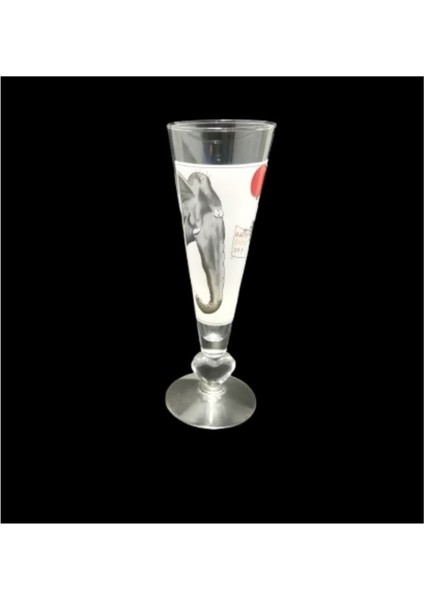 Cam Kadeh,şarap,şampanya,kokteyl Bardak Seti 6 Adet Italyan Tasarım 6,2X6,2X20CM