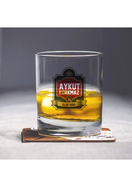 Premium Isme Özel Renkli Viski Kadehi fırsatları