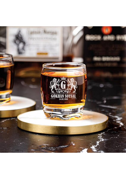 Erkeğe Doğum Günü Hediyesi Adora Viski Bardağı