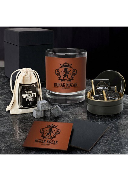Kişiye Özel Hediyelik Tuscany Viski Seti