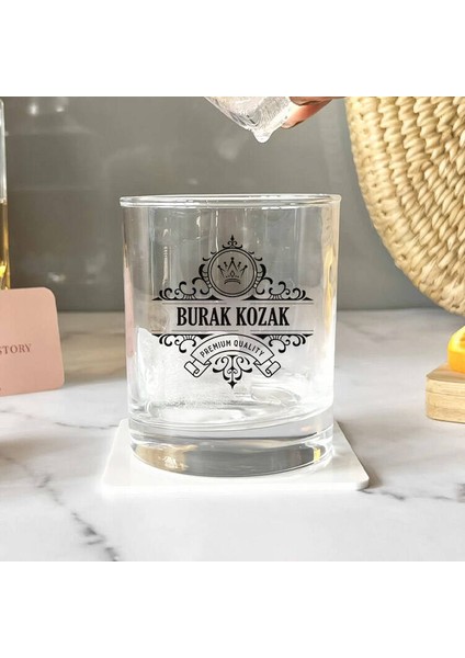 Isme Özel Geleneksel Motifli Desen Işlemeli Viski Bardağı fiyatları