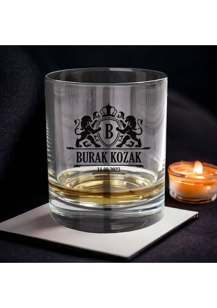 Şık Kutuda Kişiye Özel Masterton Viski Bardağı Seti fiyatları