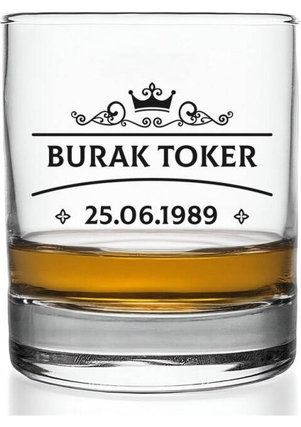 Şık Kutusunda Isime Özel Viski Kadehi fiyatları