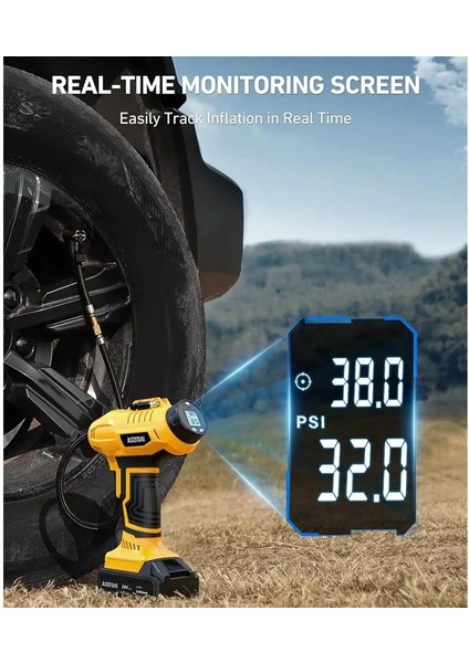 El Tipi Sarjli Lastik Sisirme Pompasi 160PSI JY16P160-18