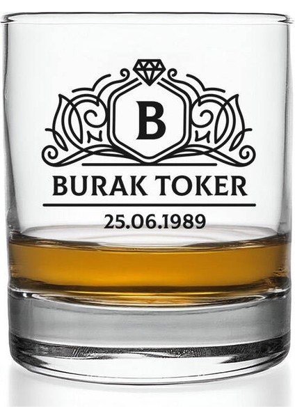 Orijinal Kutusunda Isime Özel Viski Kadehi fiyatları