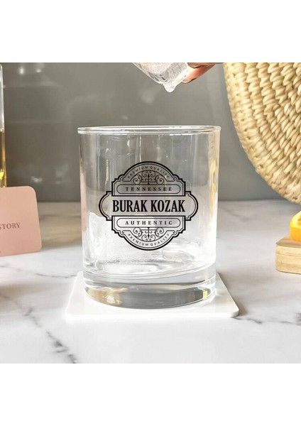 Isme Özel Şeffaf Desen Işlemeli Viski Bardağı fiyatları