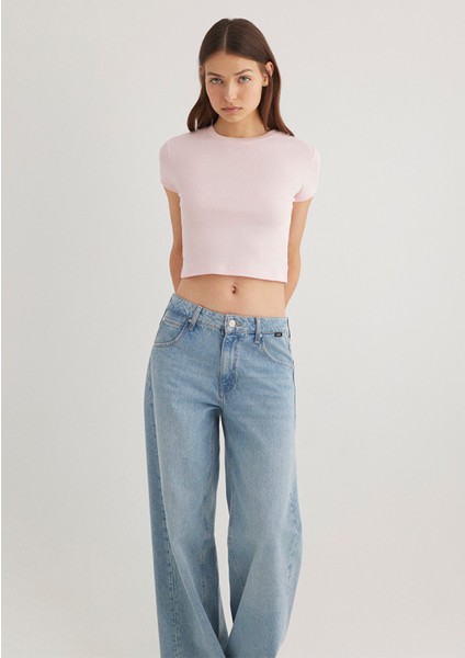Pembe Basic Tişört 1600814-89200