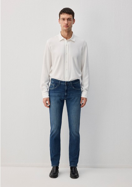 Marcus Lux Black Indigo Mavisi Jean Pantolon 0035189349