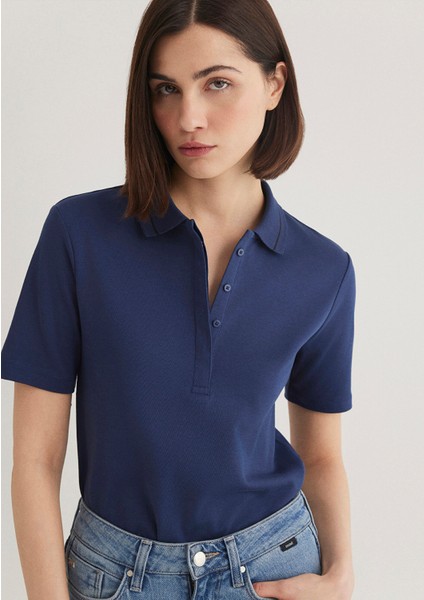 Lacivert Polo Tişört 1612913-87518