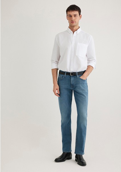 Martin Mavi Black Puslu Vintage Koyu Mavi Jean Pantolon 0037889348 fiyatları