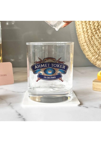 Kişiye Özel Blizzard Tasarım Renkli Viski Bardağı modelleri