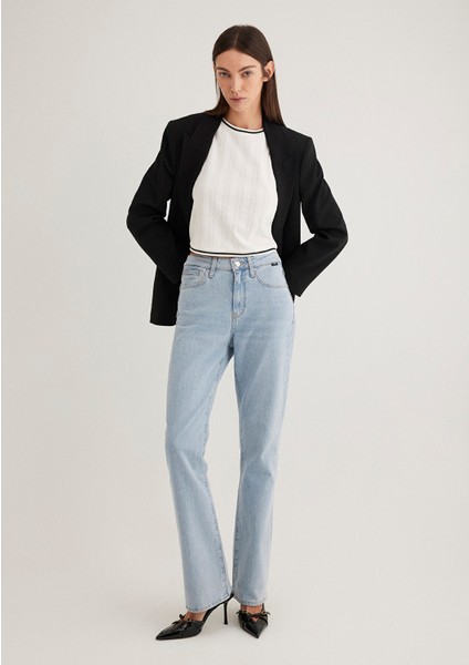 Bliss Mavi Premium Buz Mavi Jean Pantolon 101437-89191
