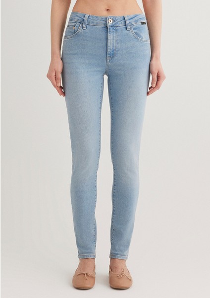 Tess Gold Premium Açık Mavi Jean Pantolon 100328-86448