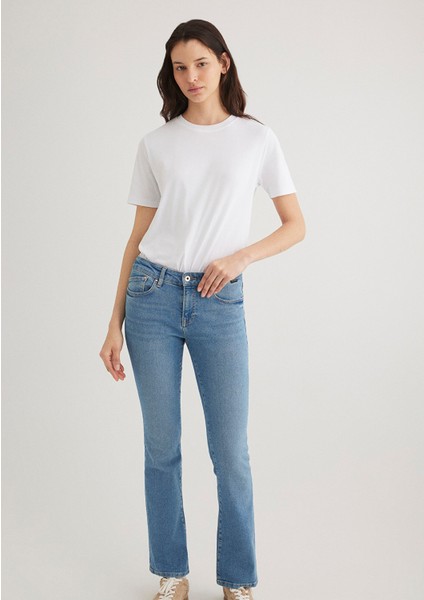 Beyaz Basic Tişört 1612916-620 fırsatları