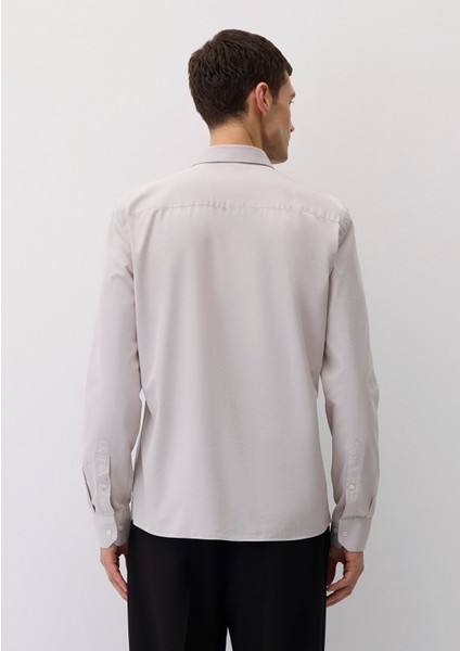 Tencel Tm Gri Gömlek 0211573-70074