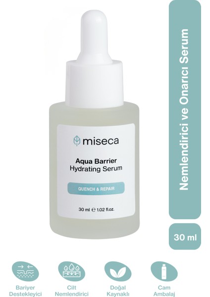 Aqua Barrier Nemlendirici ve Onarıcı Serum 30 ml | Hyaluronic Acid Panthenol