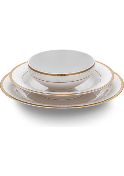 Lope Gold 60 Parça 12 Kişilik Yemek Takımı fırsatları