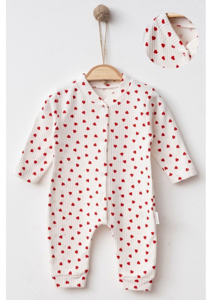 Organik Bebek Baskılı Desenli Tulum Takımı Yenidoğan Kıyafet 0-3-6-9 Ay Pamuklu fiyatları