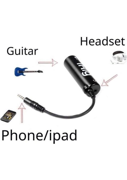 Gitar Irig Adaptör Çevirici